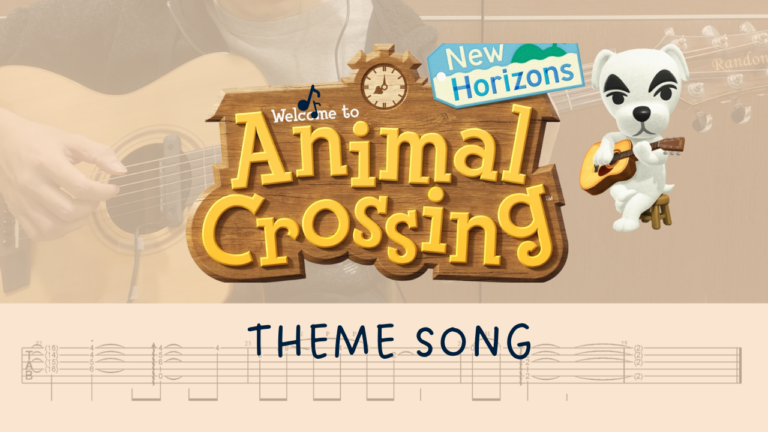 【吉他Finger style】集合啦！動物森友會 Animal Crossing New Horizons - Theme Song